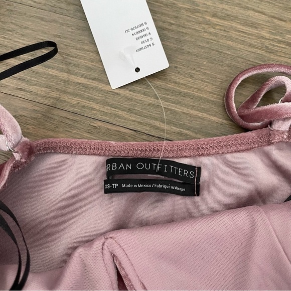 NWT Urban Outfitters Andria Velvet Bodycon Dress Size XS - Picture 10 of 15